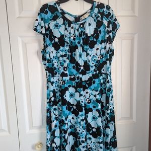 Michael Kors Blue Floral dress